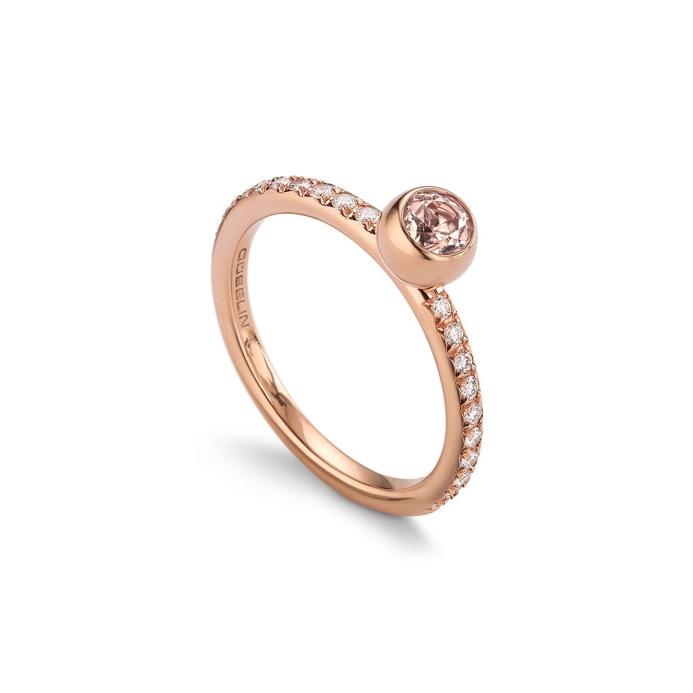 Sparks Solitaire Ring Pavé